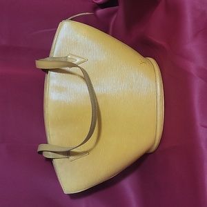 Louis Vuitton Epi St Jaques Yellow Handbag